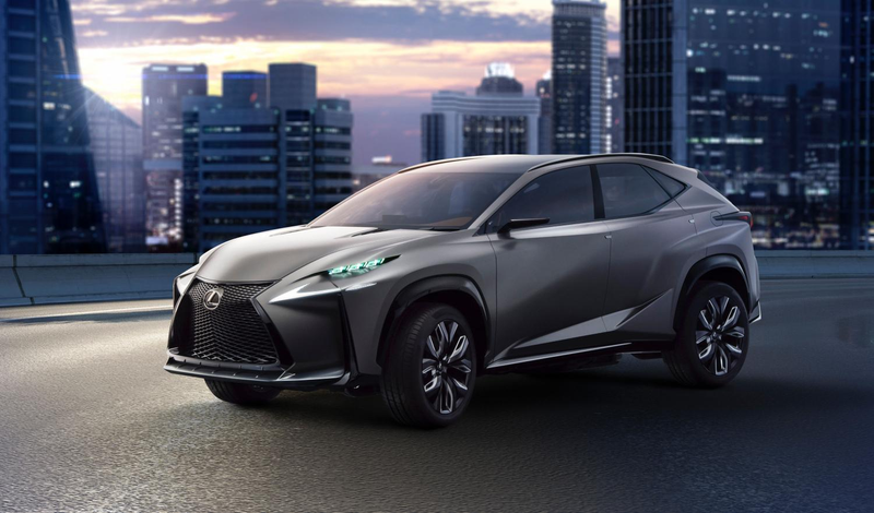 Illustration for article titled Lexus To Display New LF-NX Concept At Tokyo Motor Show